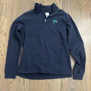 Endicott College Gear For Sports Women's Navy Quarter-Zip Pullover